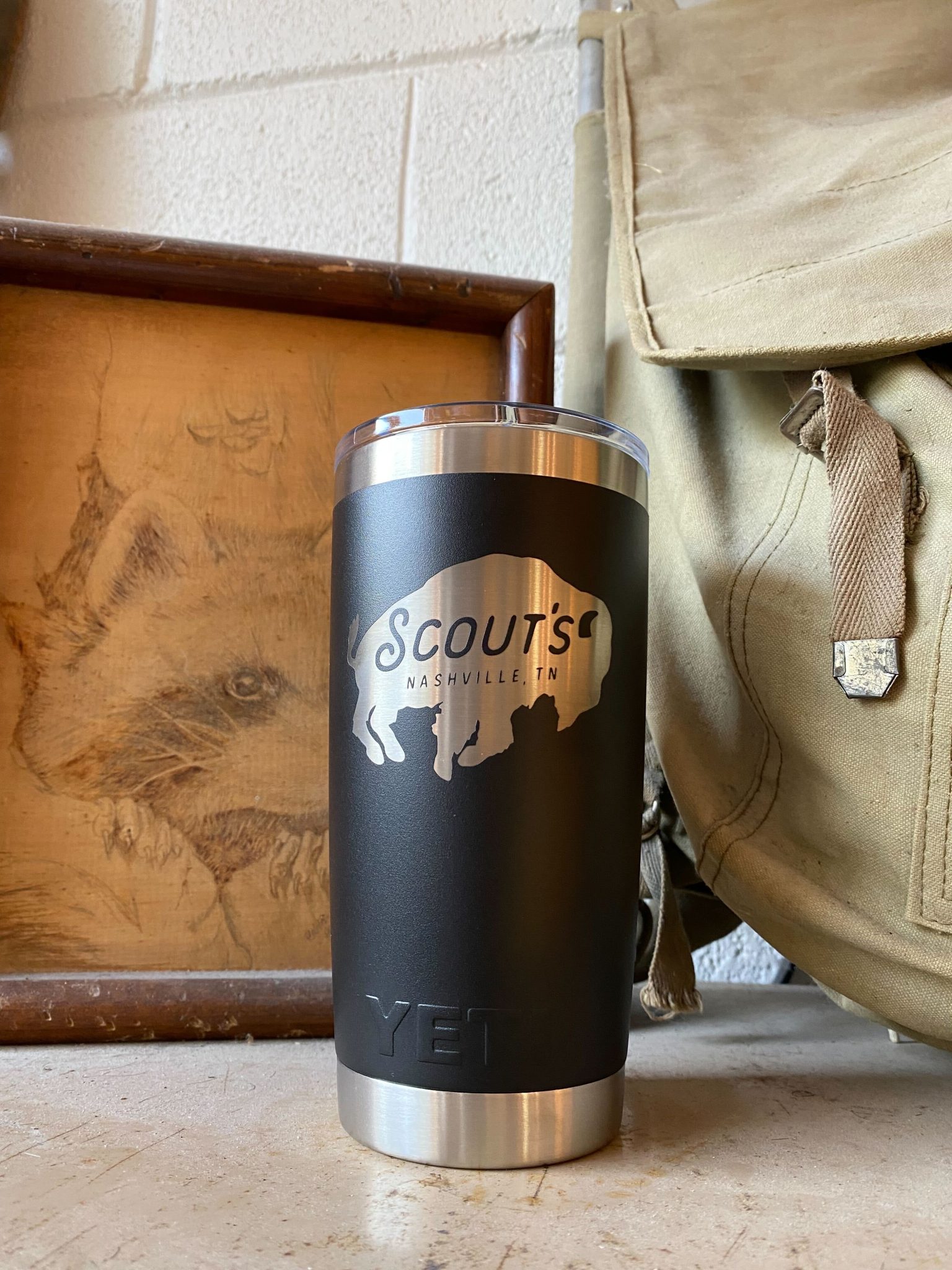 Yeti Rambler 20 oz Tumbler Scout's